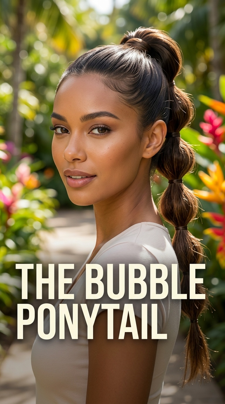 The Bubble Ponytail