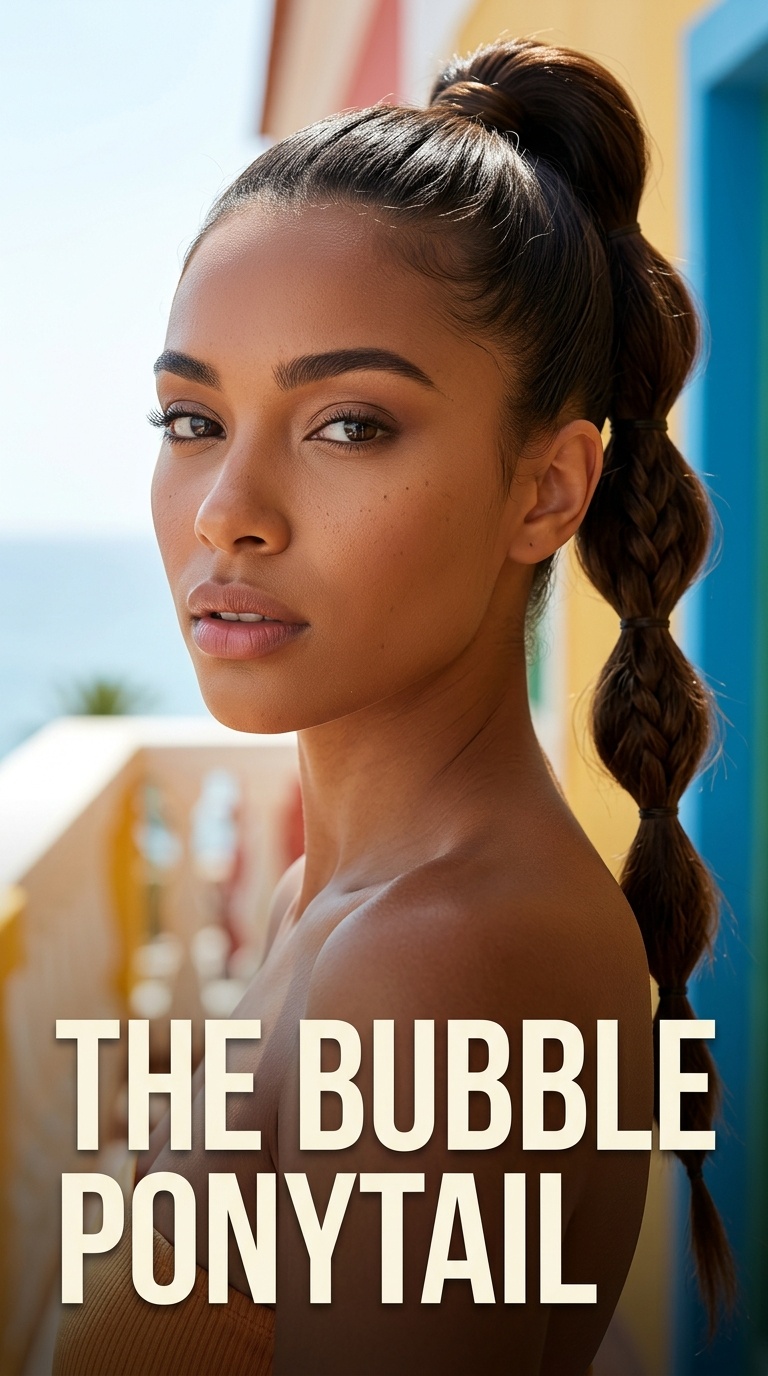 The Bubble Ponytail