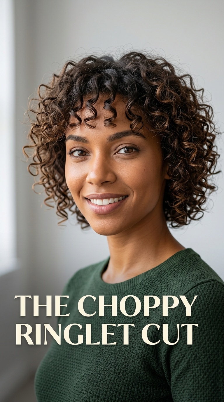 The Choppy Ringlet Cut