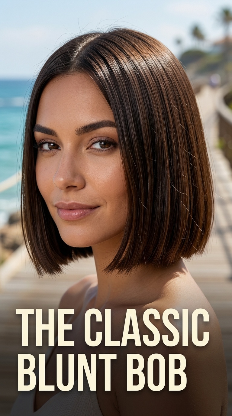 The Classic Blunt Bob