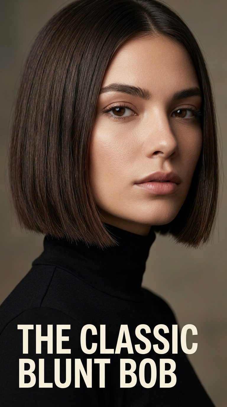 The Classic Blunt Bob