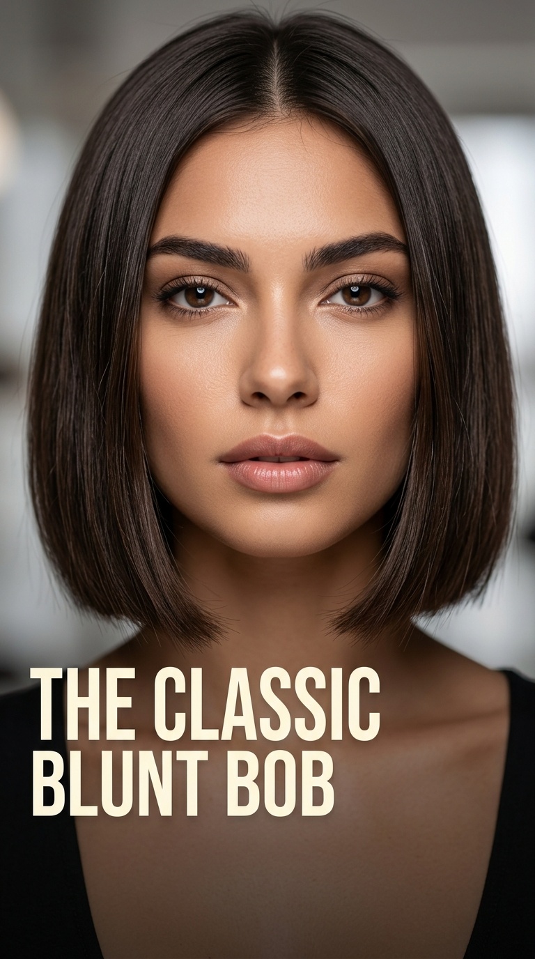 The Classic Blunt Bob