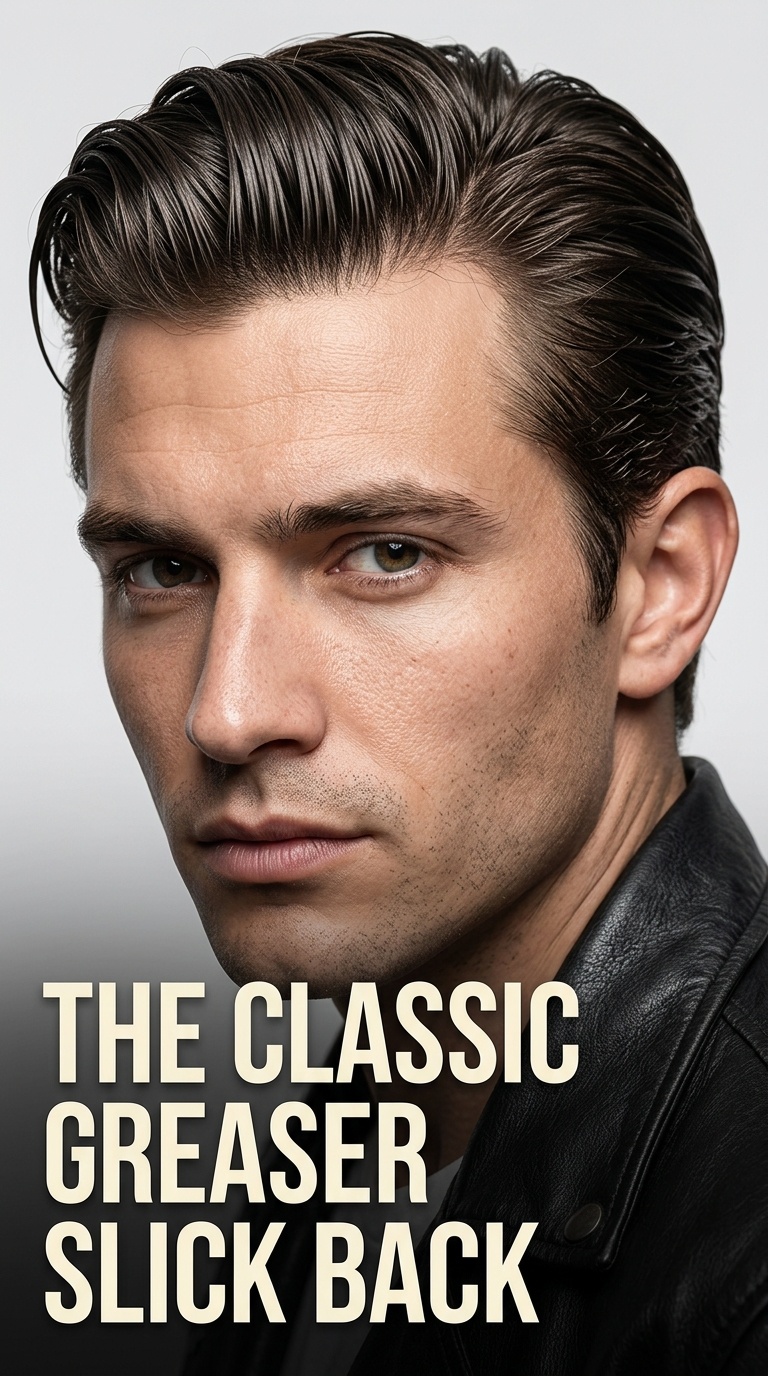 The Classic Greaser Slick Back