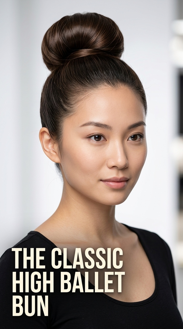 The Classic High Ballet Bun