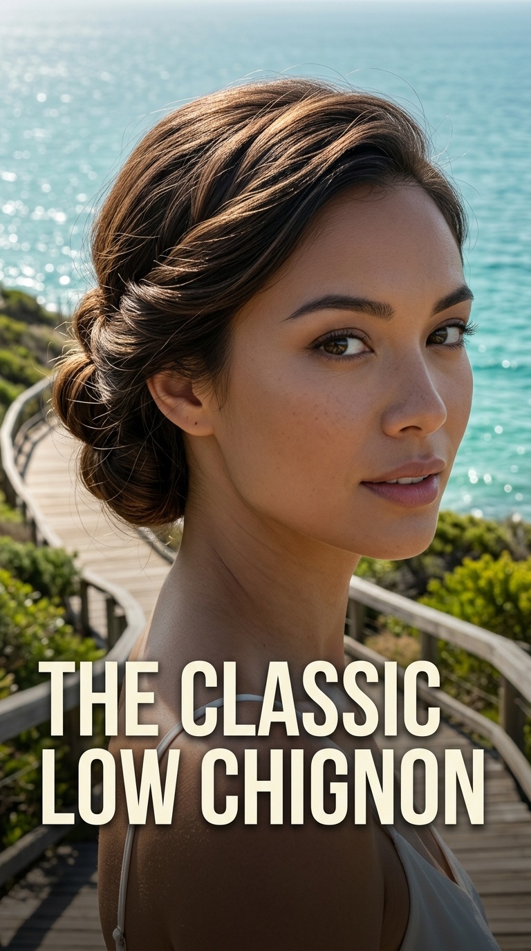 The Classic Low Chignon
