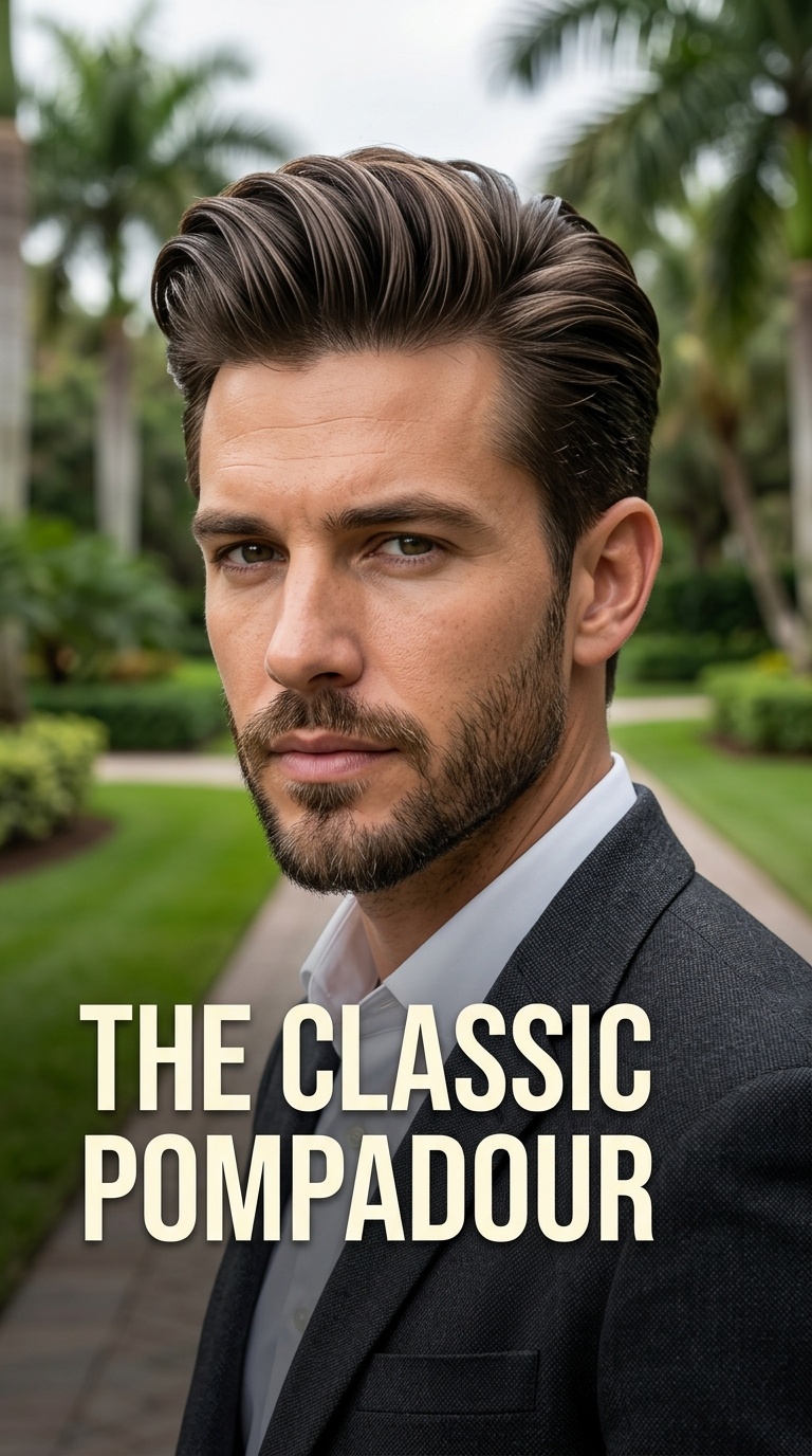 The Classic Pompadour