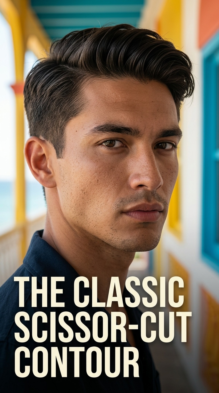 The Classic Scissor-Cut Contour