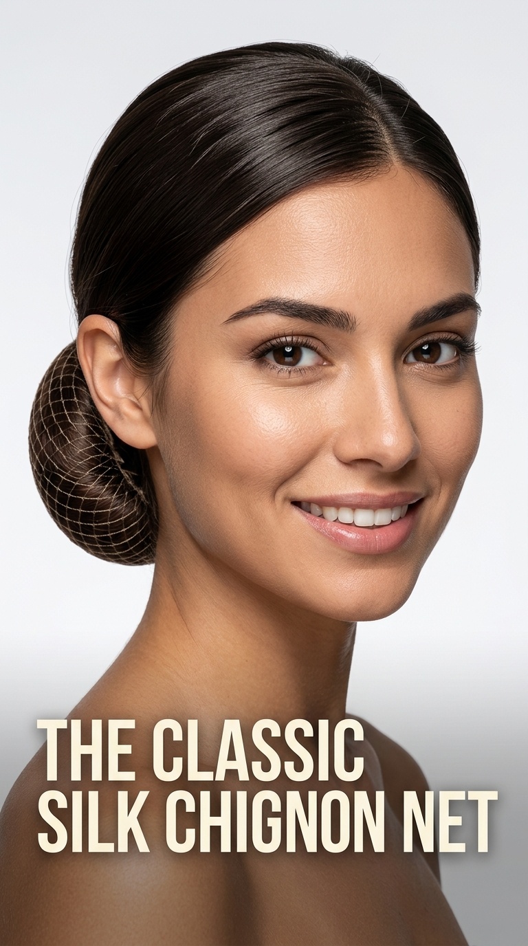 The Classic Silk Chignon Net