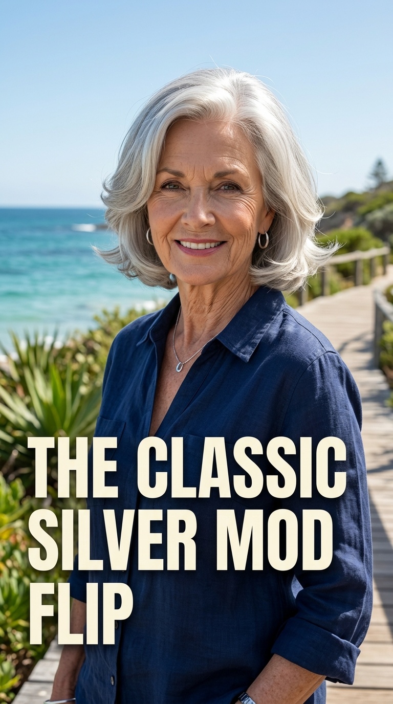 The Classic Silver Mod Flip