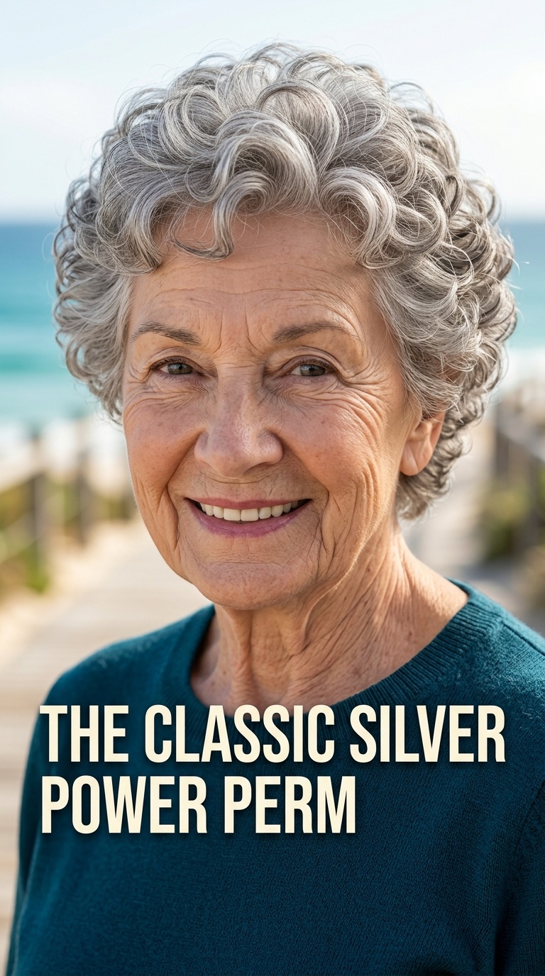 The Classic Silver Power Perm