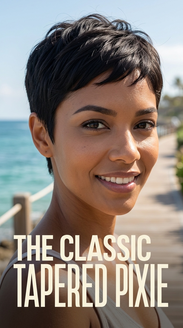 The Classic Tapered Pixie