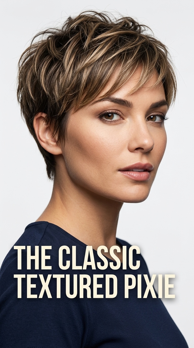 The Classic Textured Pixie