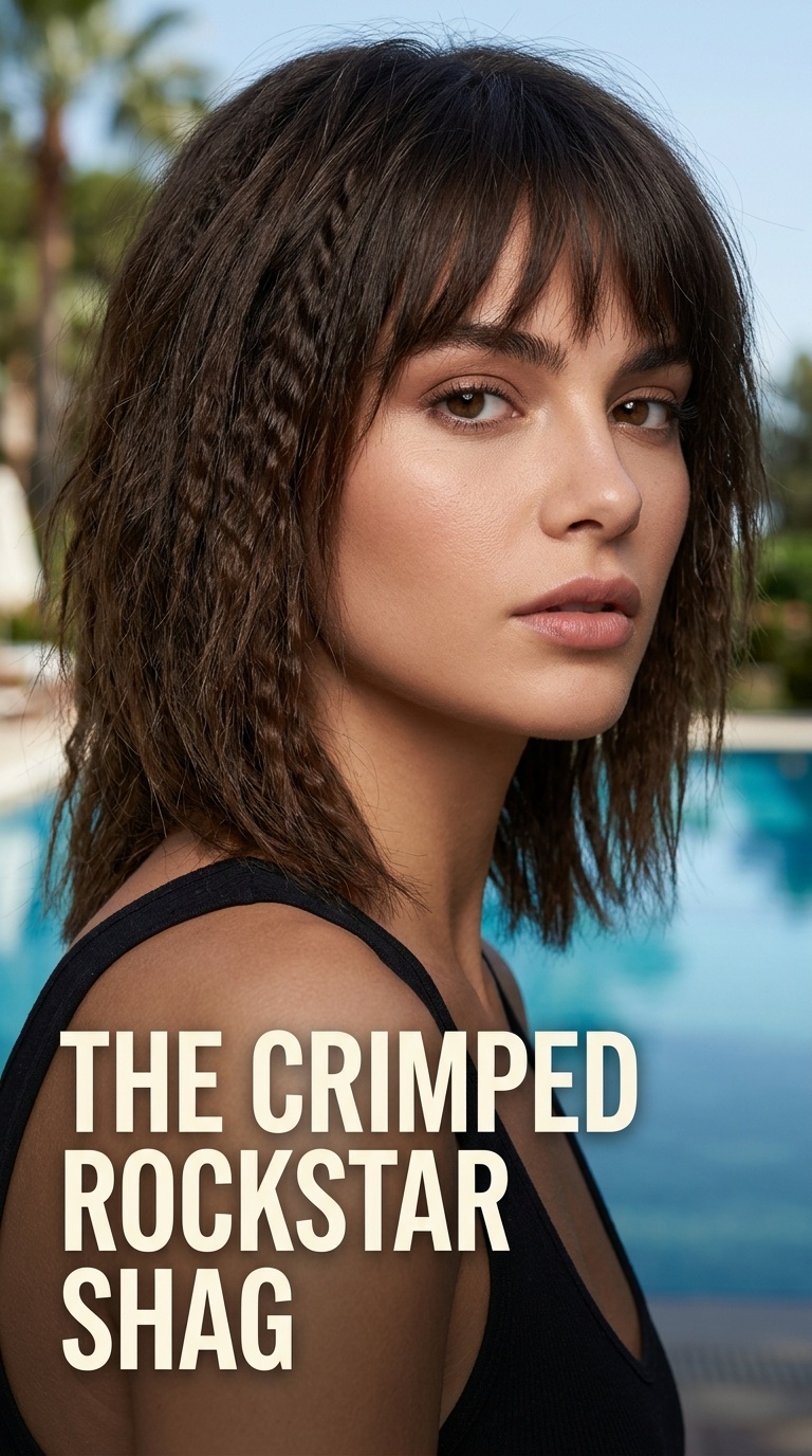 The Crimped Rockstar Shag