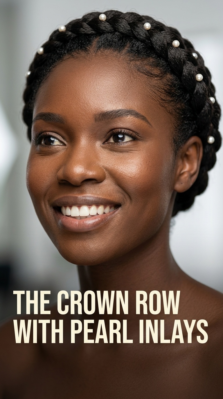The Crown Row with Pearl Inlays