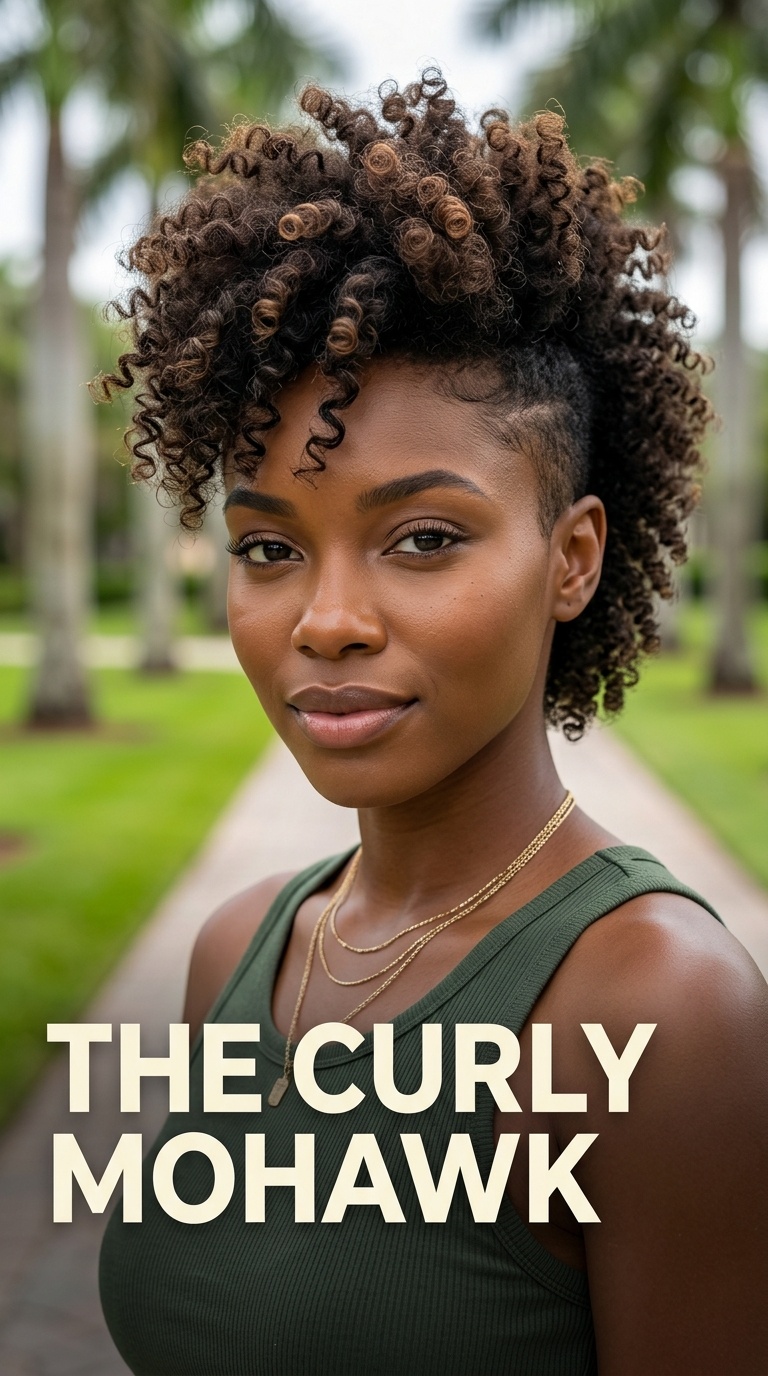 The Curly Mohawk