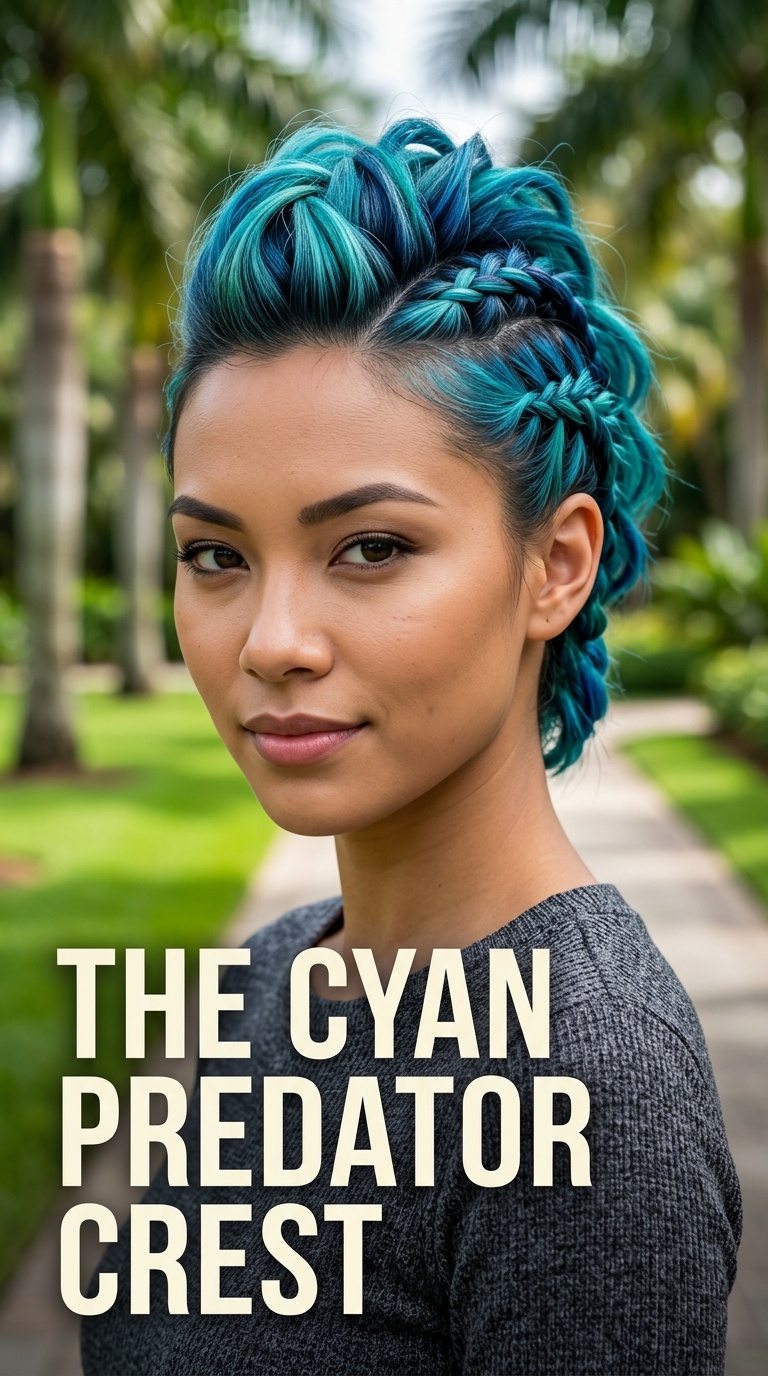 The Cyan Predator Crest
