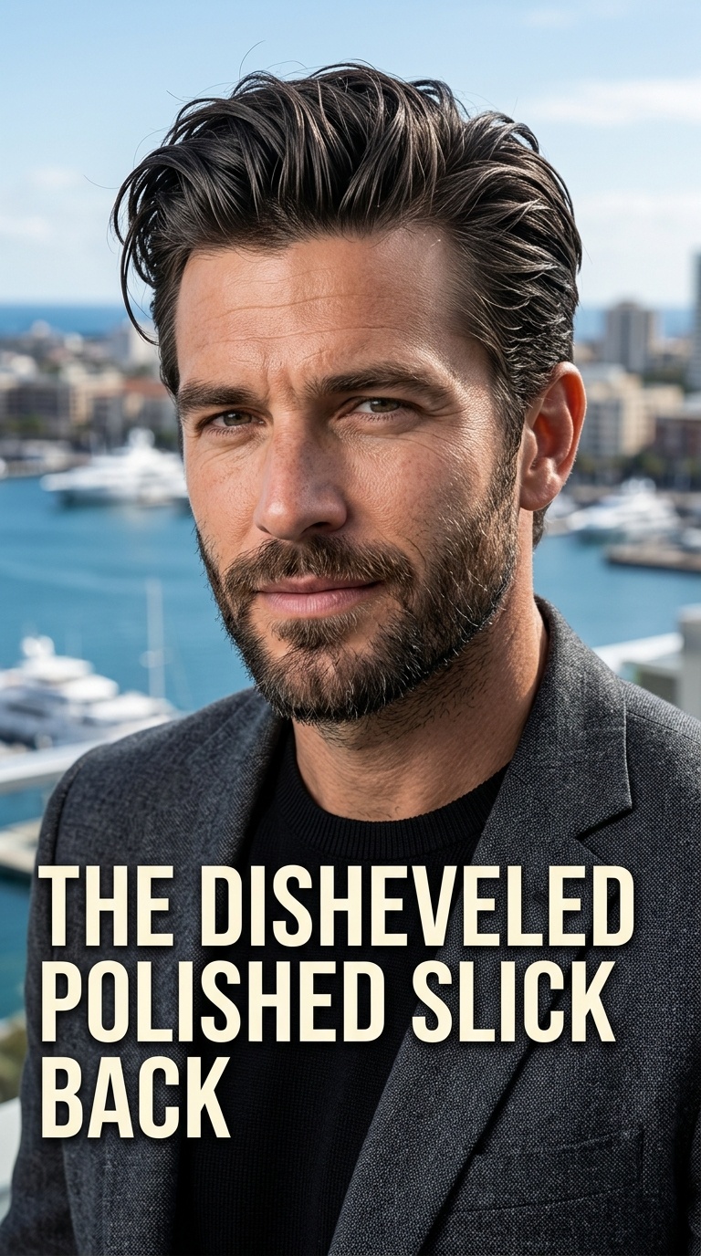 The Disheveled Polished Slick Back