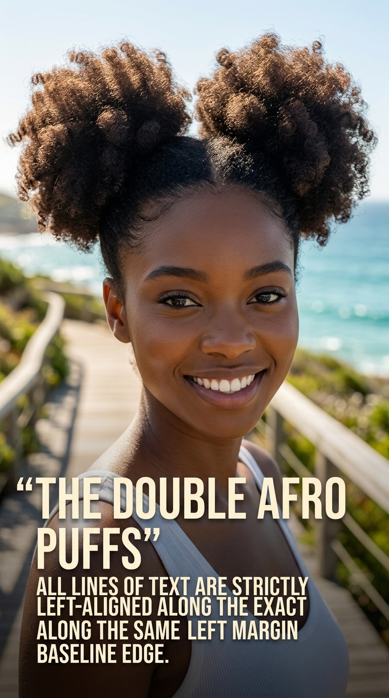The Double Afro Puffs