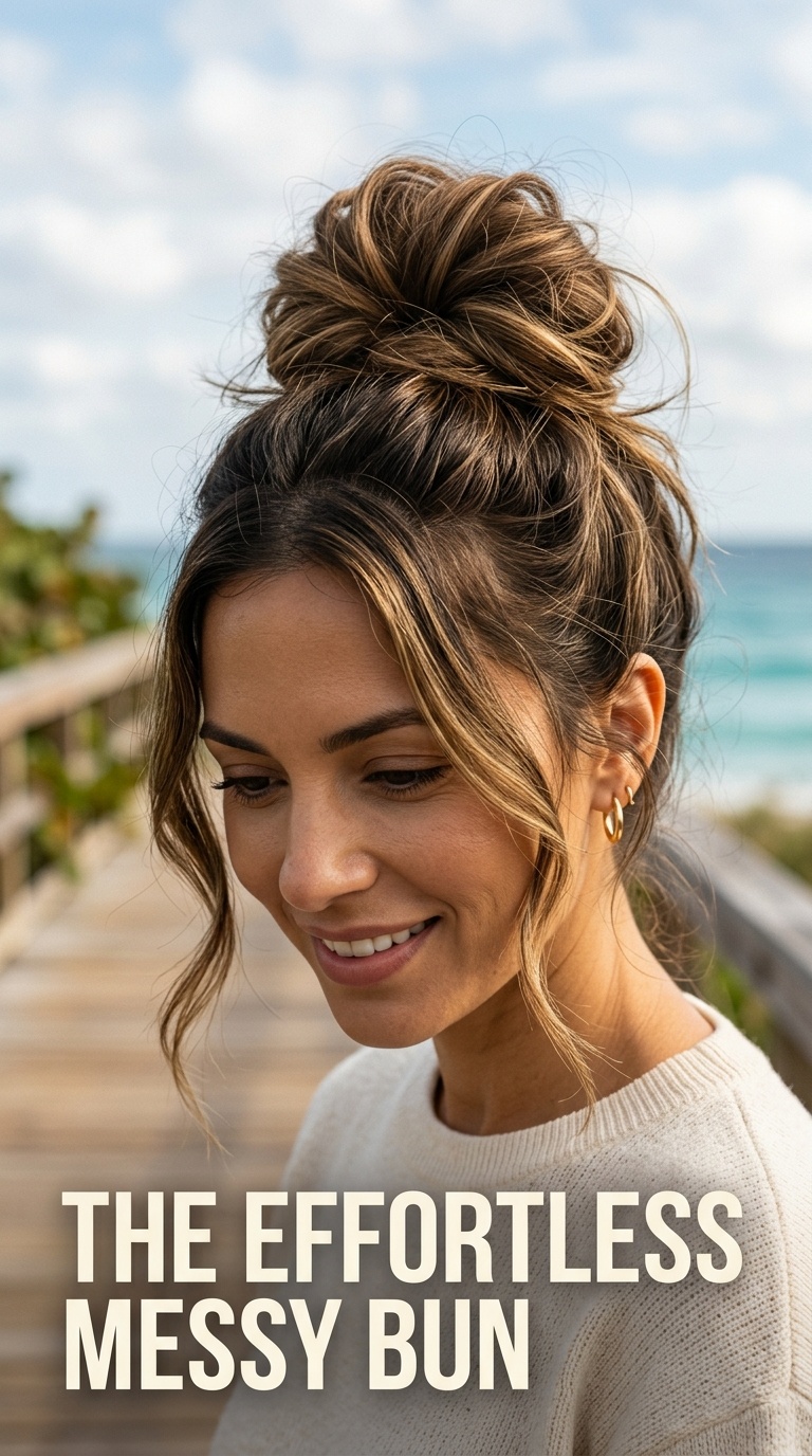The Effortless Messy Bun