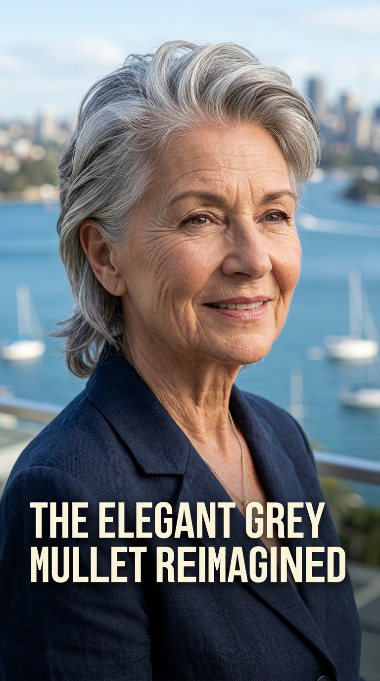 The Elegant Grey Mullet Reimagined