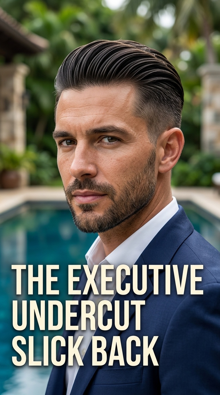 The Executive Undercut Slick Back