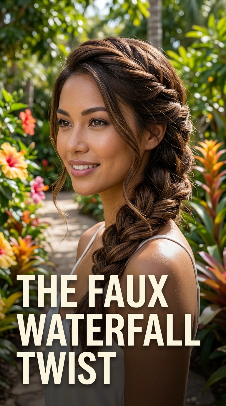 The Faux Waterfall Twist