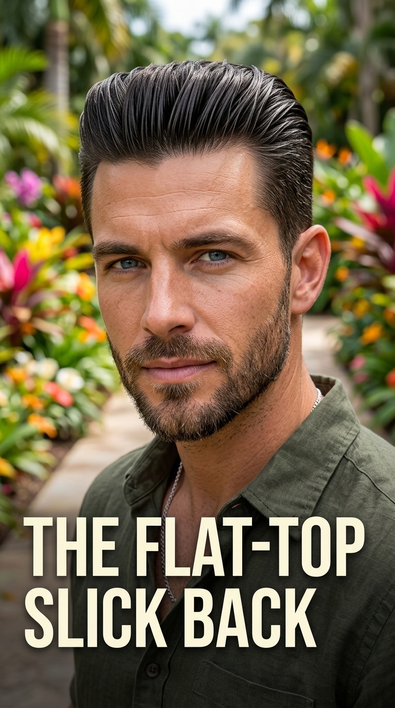 The Flat-Top Slick Back