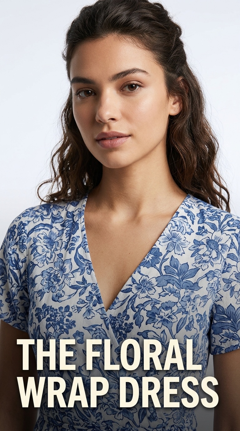The Floral Wrap Dress