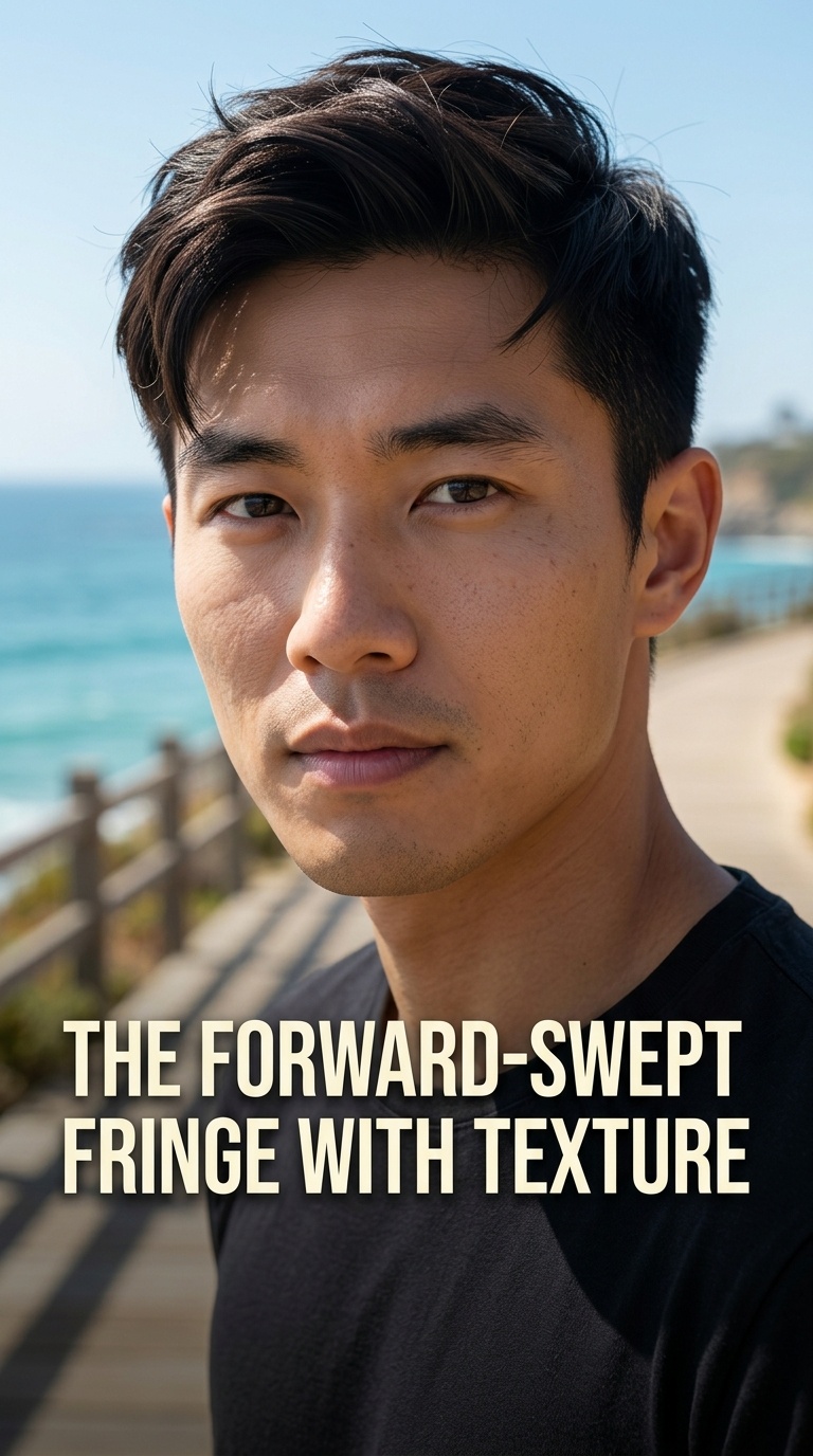 The Forward-Swept Fringe with Texture