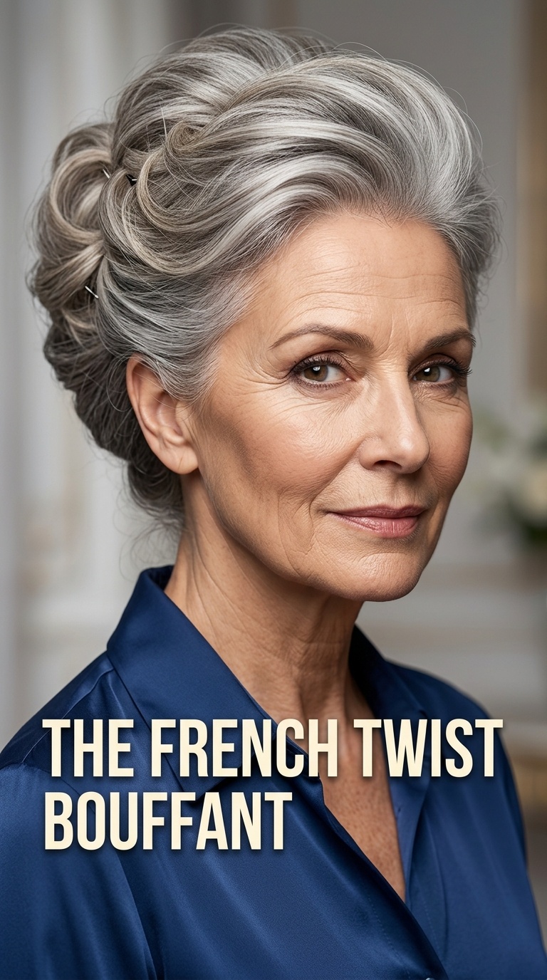 The French Twist Bouffant