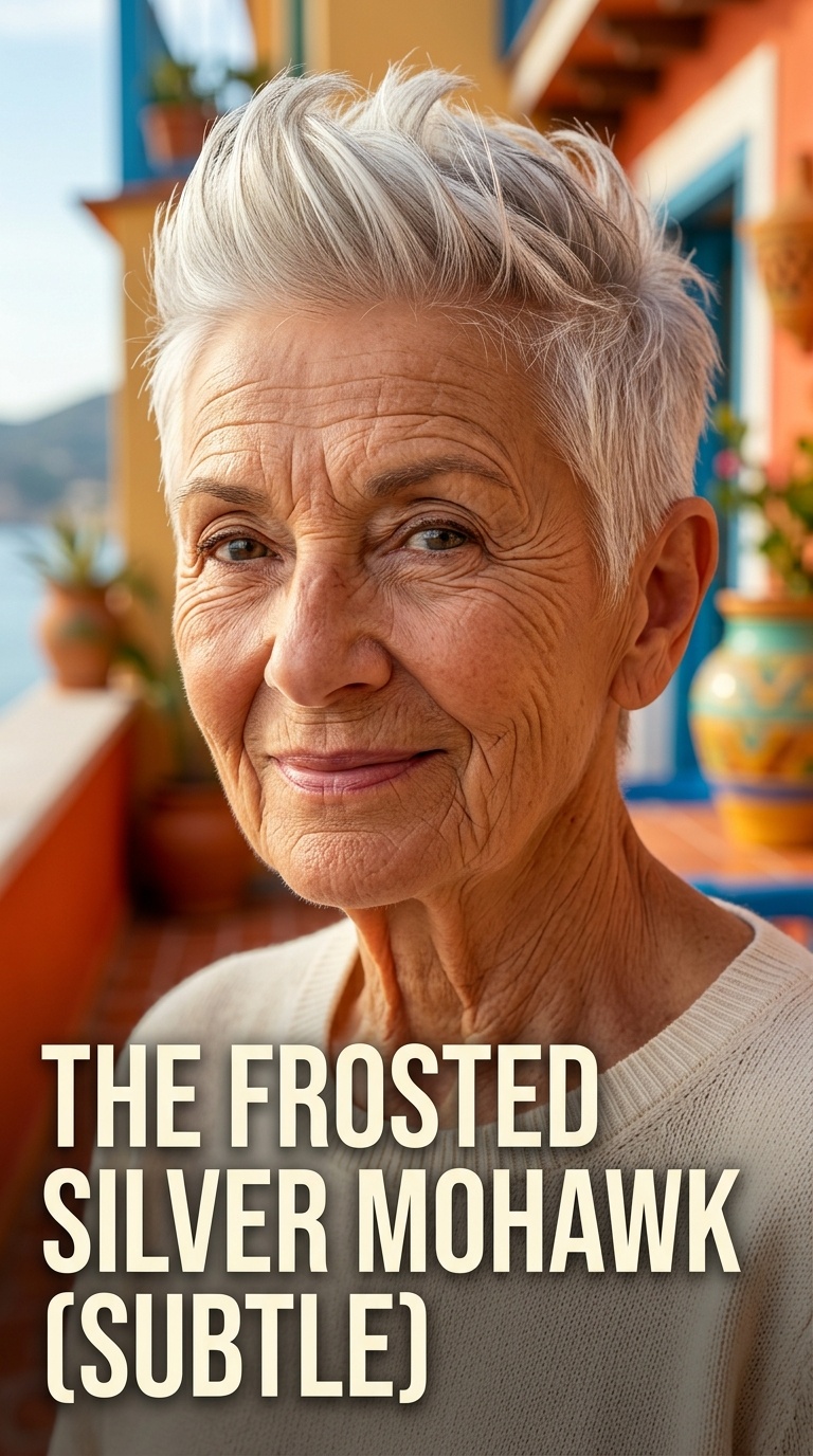 The Frosted Silver Mohawk (Subtle)