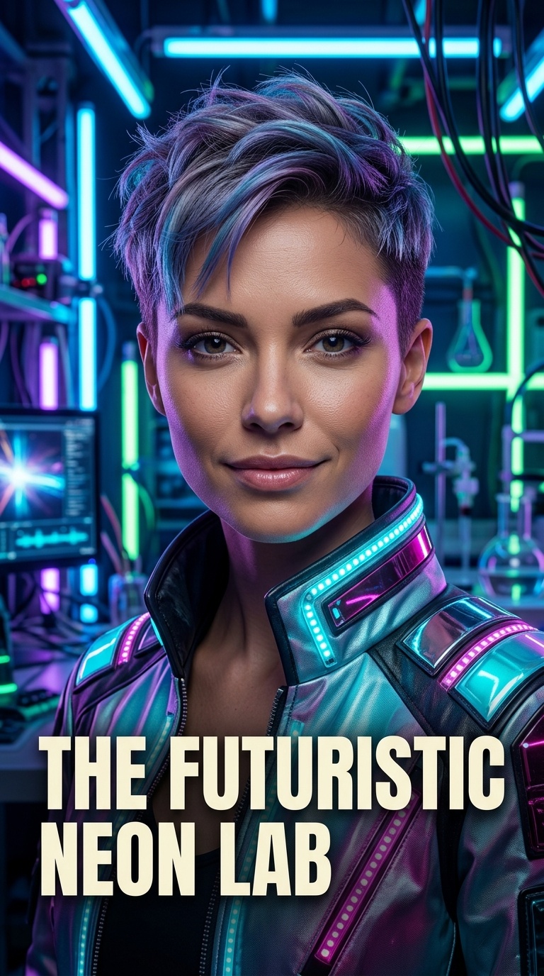 The Futuristic Neon Lab