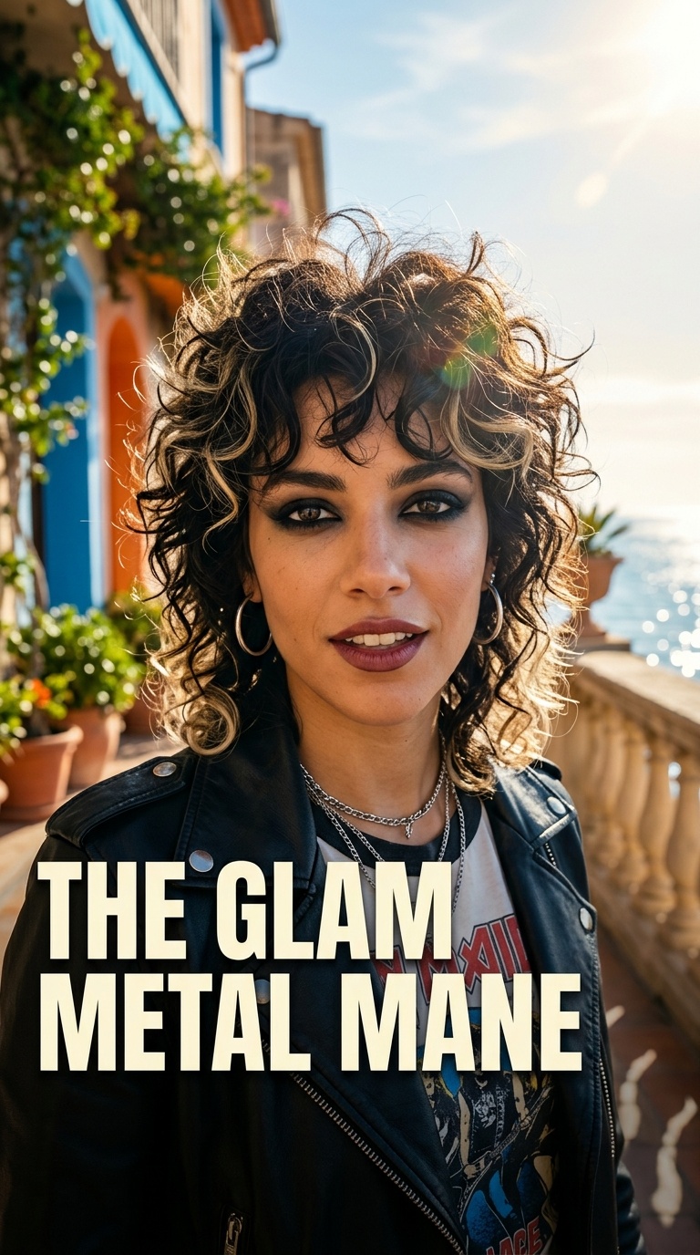 The Glam Metal Mane