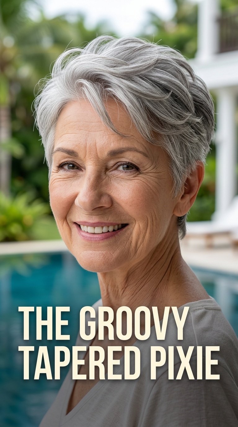 The Groovy Tapered Pixie