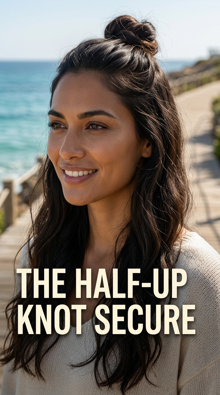 The Half-Up Knot Secure