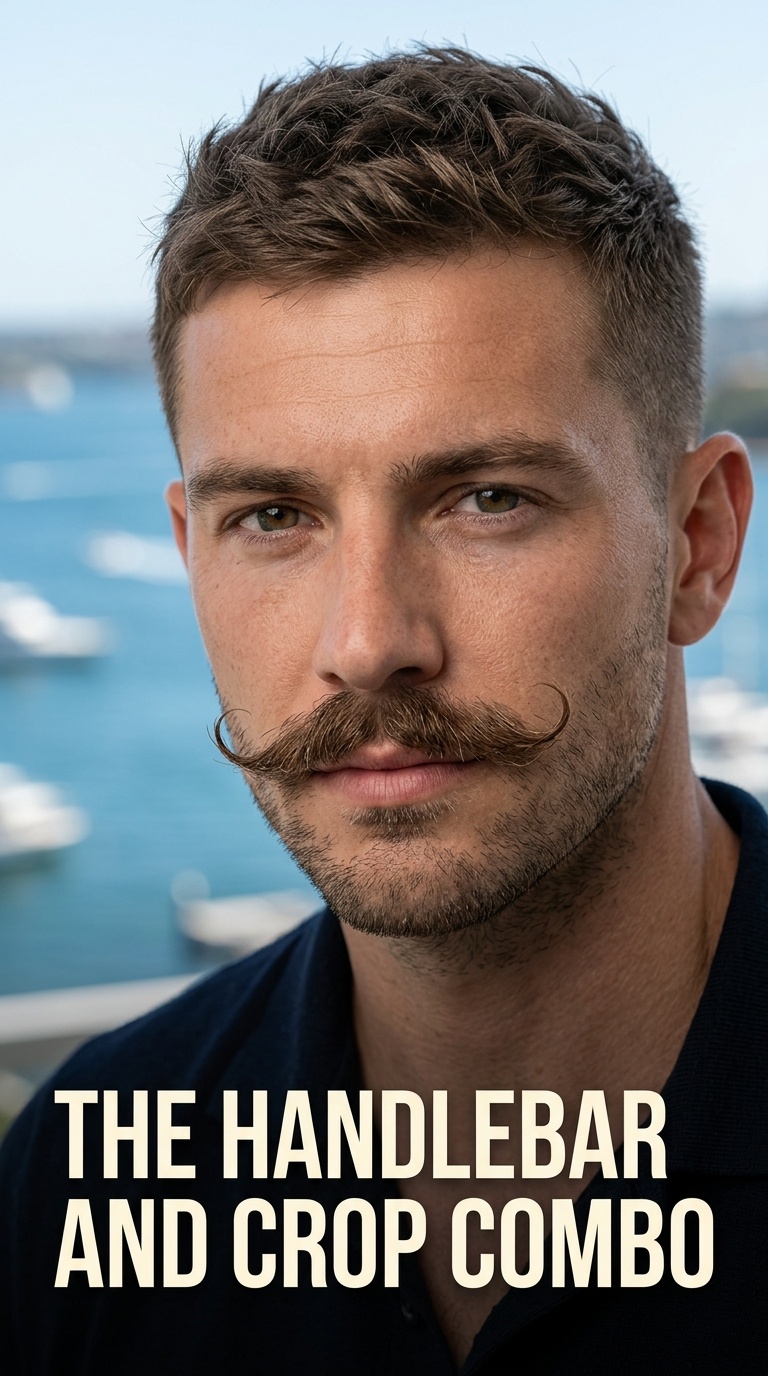 The Handlebar and Crop Combo