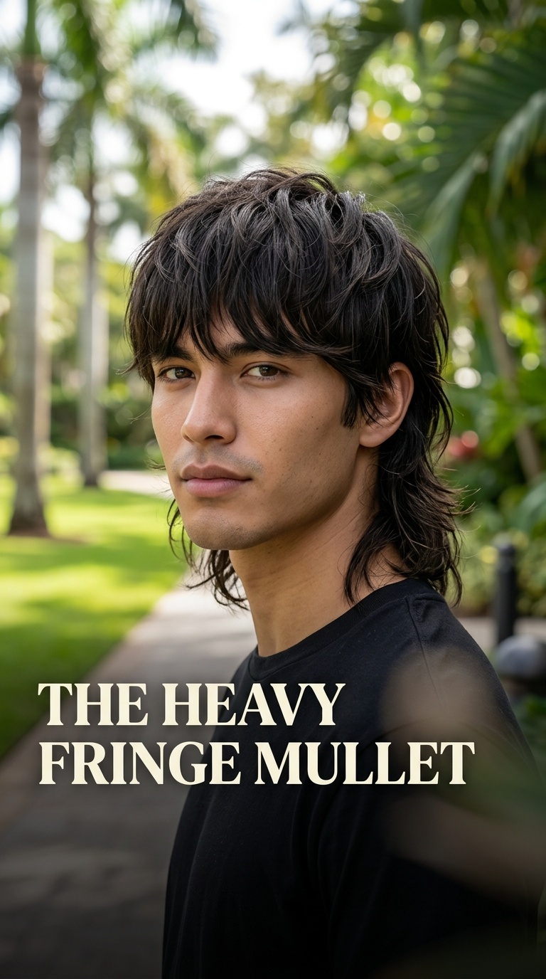 The Heavy Fringe Mullet