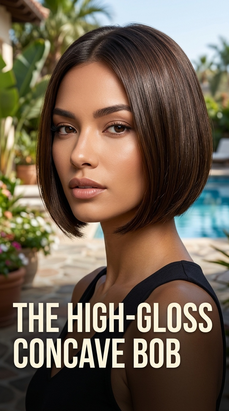 The High-Gloss Concave Bob