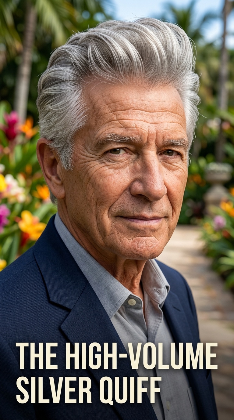 The High-Volume Silver Quiff