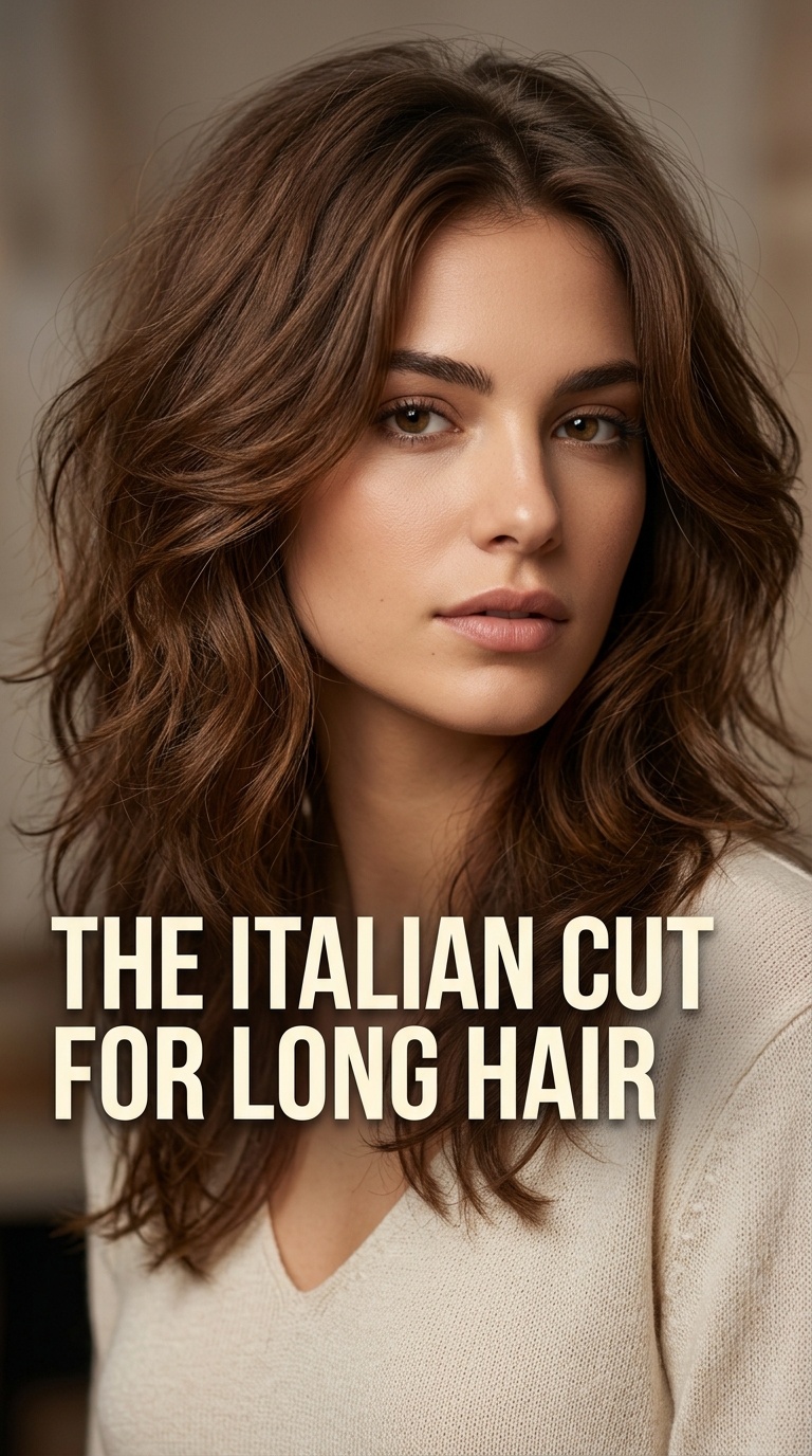 The Italian Cut for Long Hair