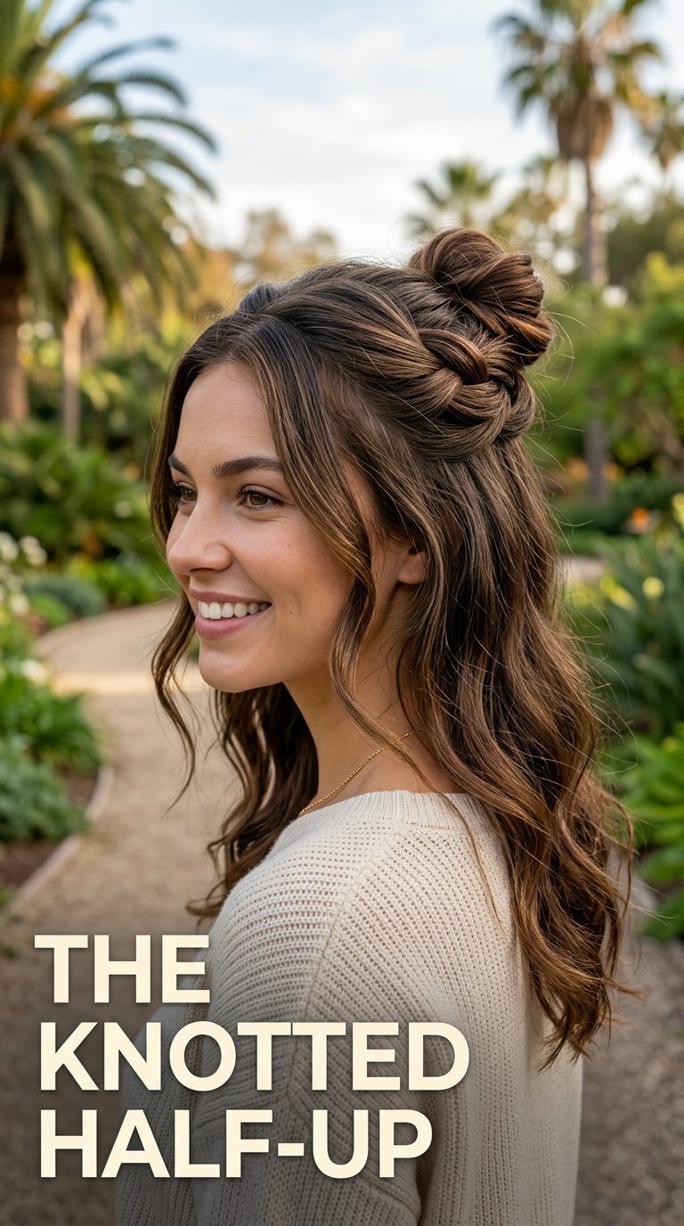 The Knotted Half-Up