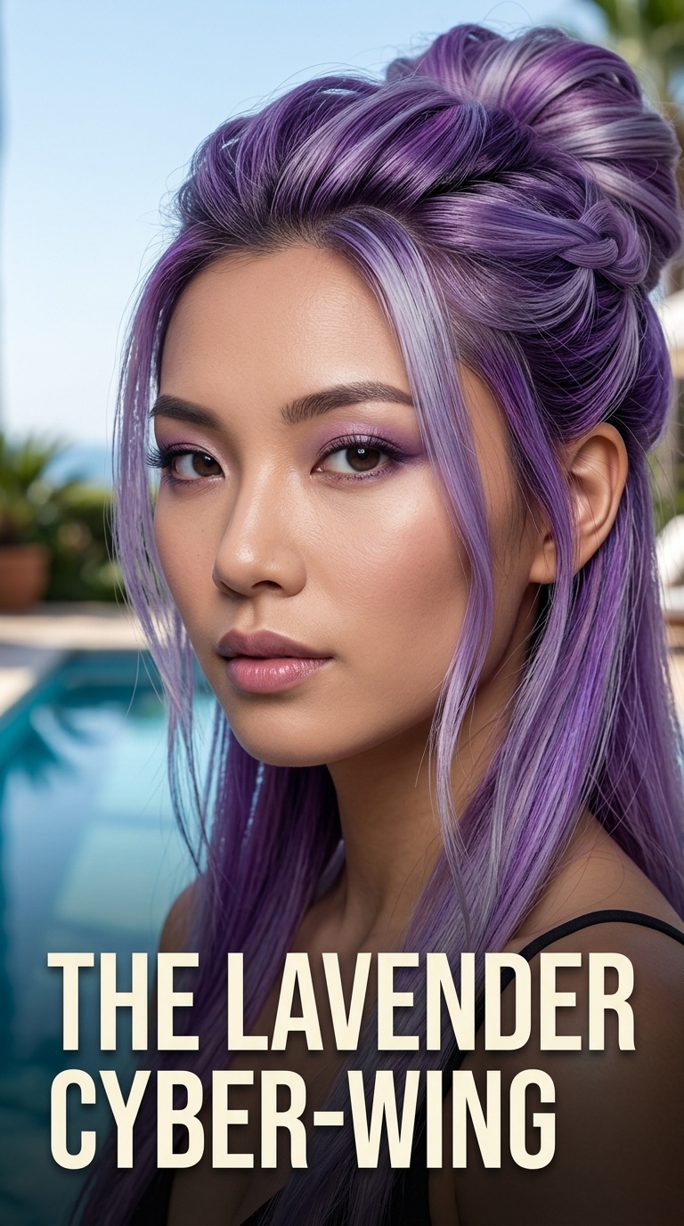 The Lavender Cyber-Wing