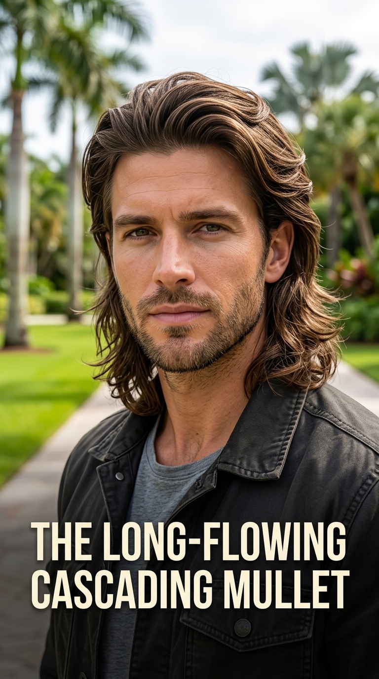 The Long-Flowing Cascading Mullet