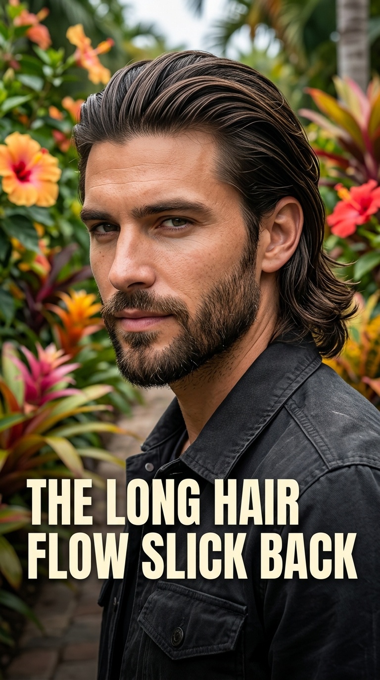 The Long Hair Flow Slick Back