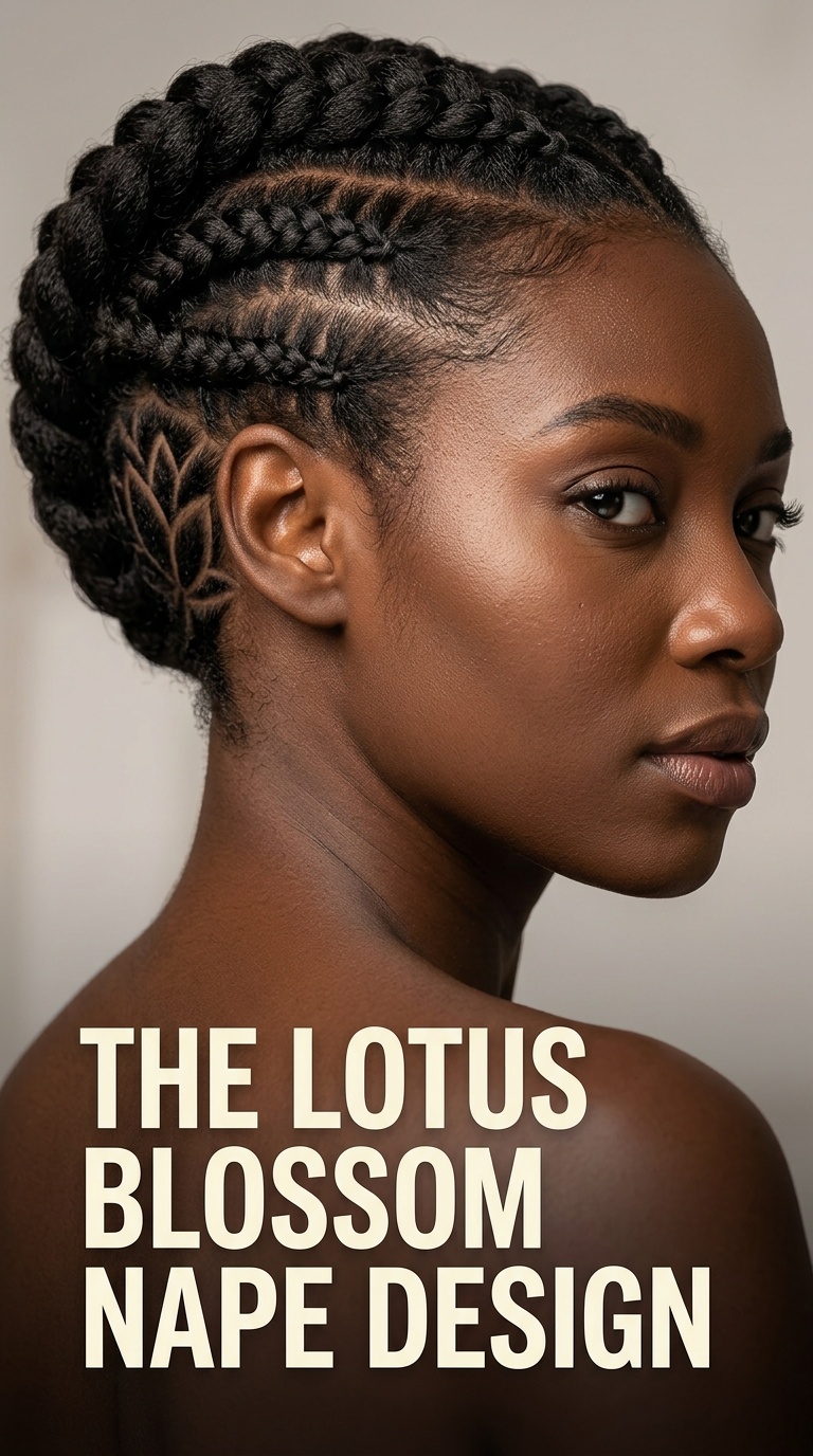 The Lotus Blossom Nape Design