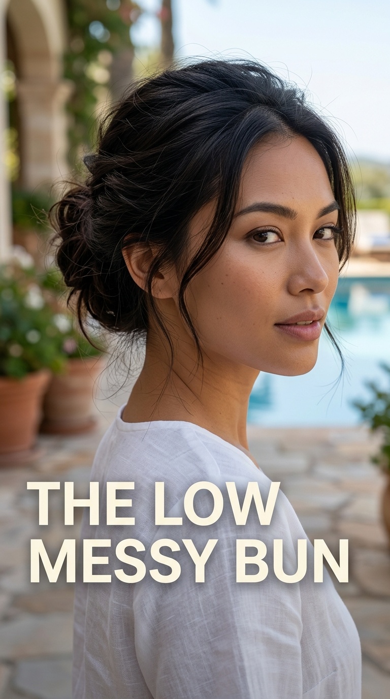The Low Messy Bun