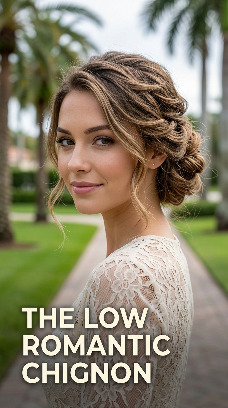 The Low Romantic Chignon