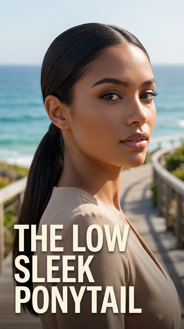 The Low Sleek Ponytail