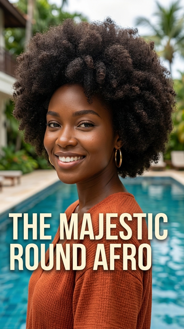 The Majestic Round Afro