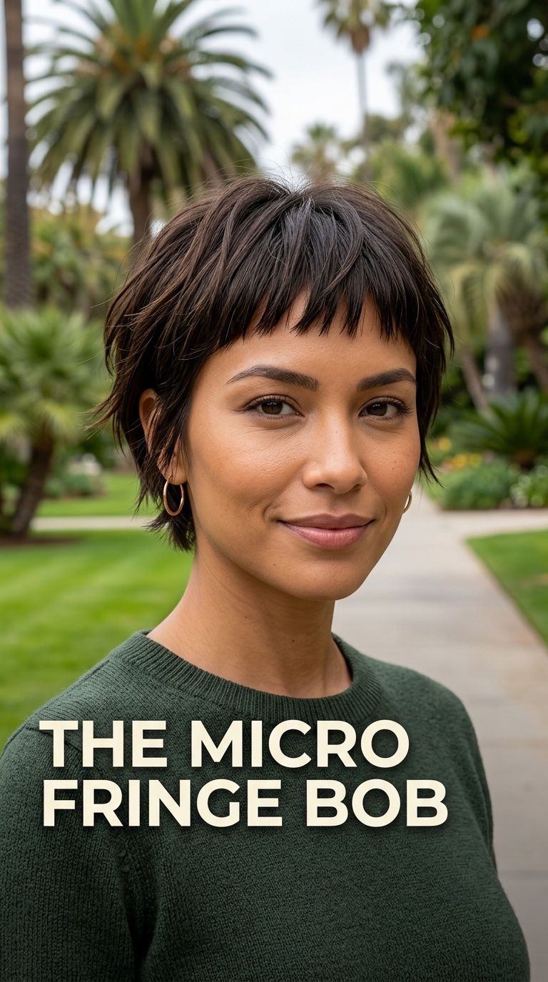 The Micro Fringe Bob